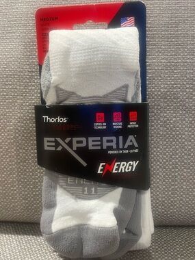 Thorlos Experia Energy Unisex Over-the-Calf Compression Sock, Medium